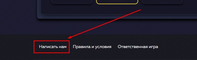 Написать нам